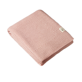 MERINO KNIT BLANKET | Rose Dust-Web-front