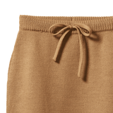 MERINO KNIT FOOTED ROMPERS | Caramel-Web-hover