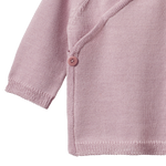 MERINO KNIT KIMONO JACKET | Lilac-Extra Img - 1