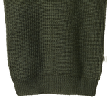 MERINO KNIT VEST | Thyme Chunky Knit-Extra Img - 2