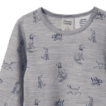 MER ESS 2PC PYJAMAS | Best Friend Print Merino-Extra Img - 3