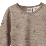 MER ESS 2PC PYJAMAS | Bramble Burrow Print Merino-Extra Img - 3