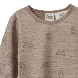 MER ESS 2PC PYJAMAS | Bramble Burrow Print Merino-Extra Img - 3