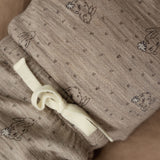 MER ESS FOOTED ROMPERS | Bramble Burrow Print Merino-Extra Img - 1