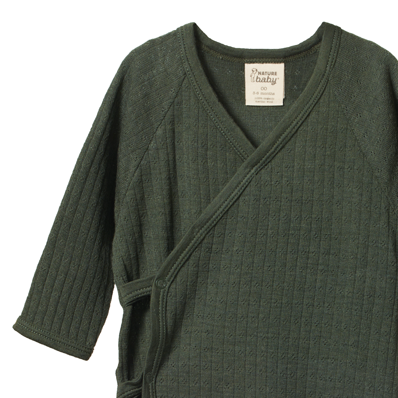MER ESS KIMONO STRETCH & GROW POINTELLE | Thyme-Extra Img - 1