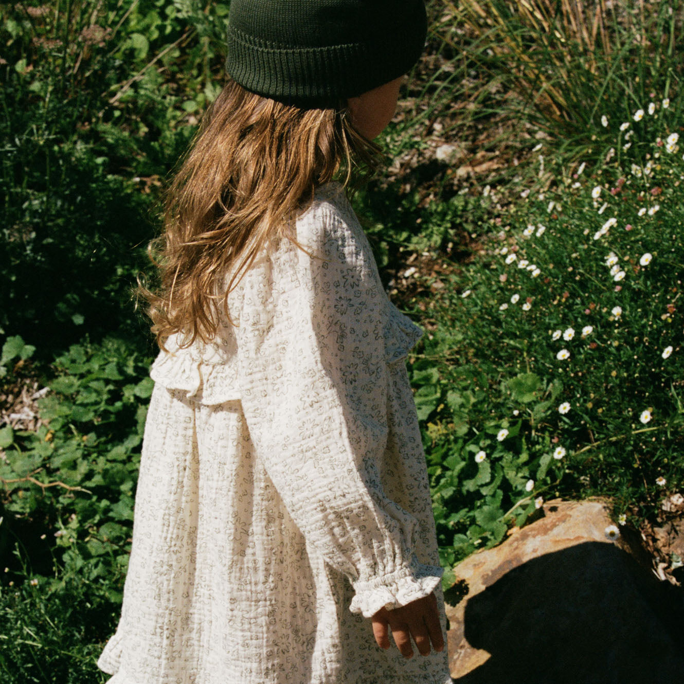 NORA DRESS MUSLIN | Bloomsbury Print-Extra Img - 2