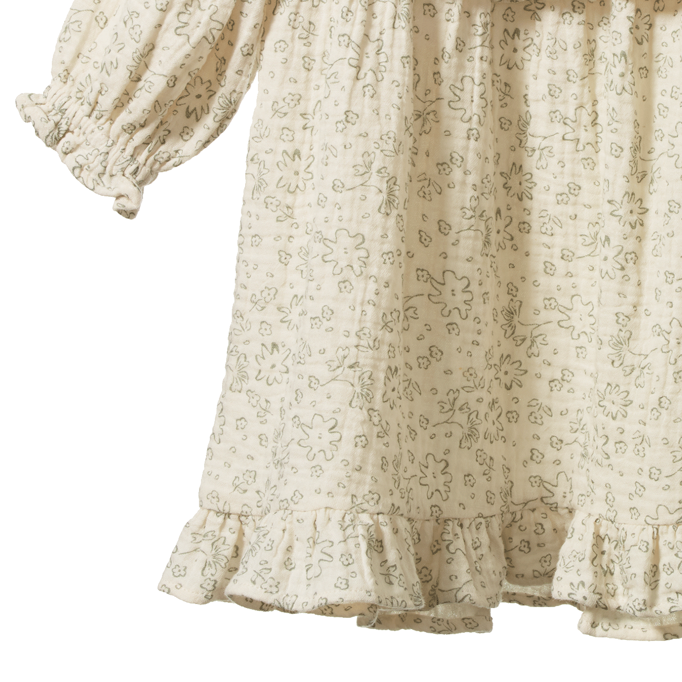 NORA DRESS MUSLIN | Bloomsbury Print-Extra Img - 5