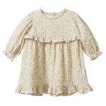 NORA DRESS MUSLIN | Bloomsbury Print-Web-front
