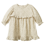 NORA DRESS MUSLIN | Bloomsbury Print-Web-front