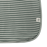 ORGANIC COTTON & MERINO SLEEPING BAG | Nettle Twin Stripe-Extra Img - 3