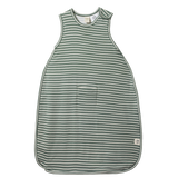 ORGANIC COTTON & MERINO SLEEPING BAG | Nettle Twin Stripe-Web-front