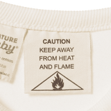 ORGANIC COTTON SLEEPING BAG | Nettle Twin Stripe-Extra Img - 2