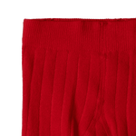 ORGANIC COTTON TIGHTS | Raspberry Red-Extra Img - 2
