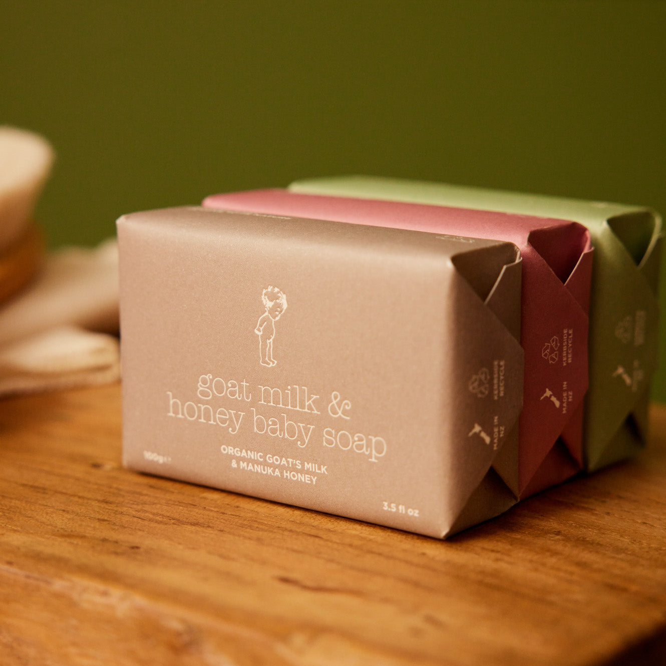 ORG GOATS MILK & HONEY SOAP | None-Extra Img - 1