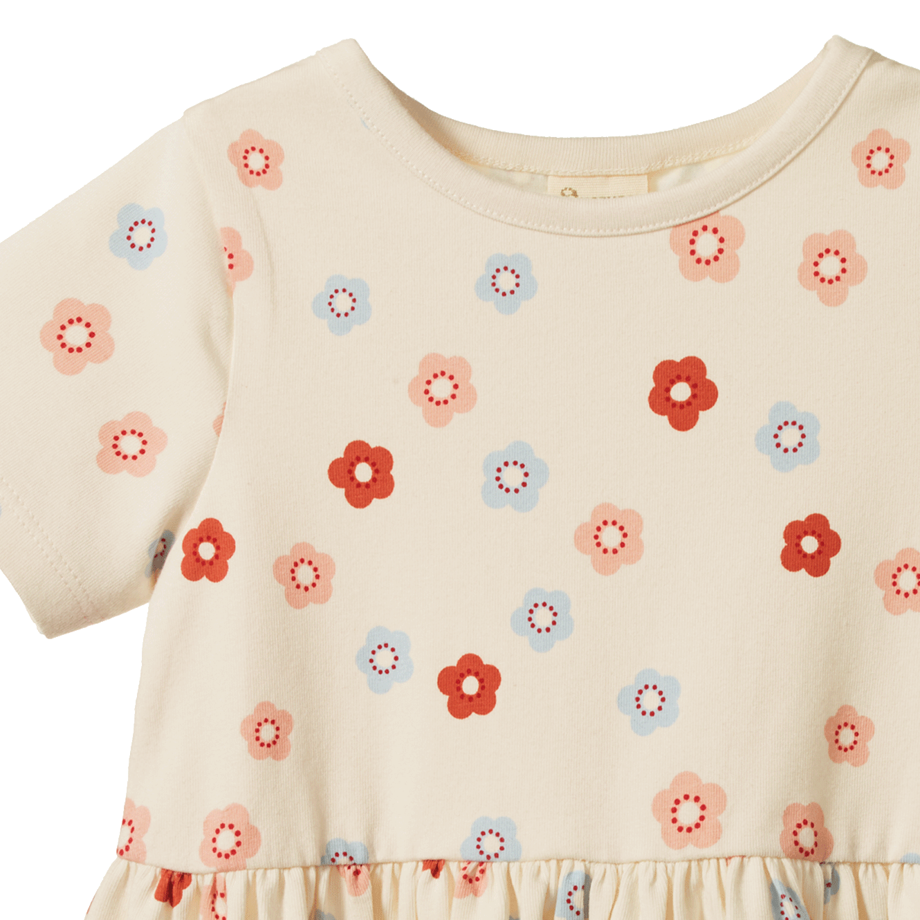 SATURDAY DRESS | Petite Flora Stamp Print-Extra Img - 1