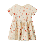 SATURDAY DRESS | Petite Flora Stamp Print-Web-front
