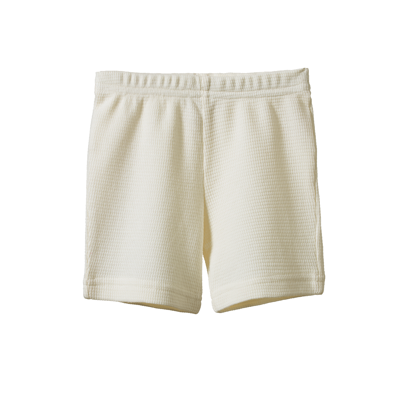 SELBY WAFFLE SHORTS | Natural-Web-front