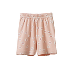 SHORTIE PYJAMA SET | Flora Stamp Rose Dust Print-Web-hover