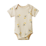 SHORT SLEEVE BODYSUIT | Fish Fable Print-Web-front