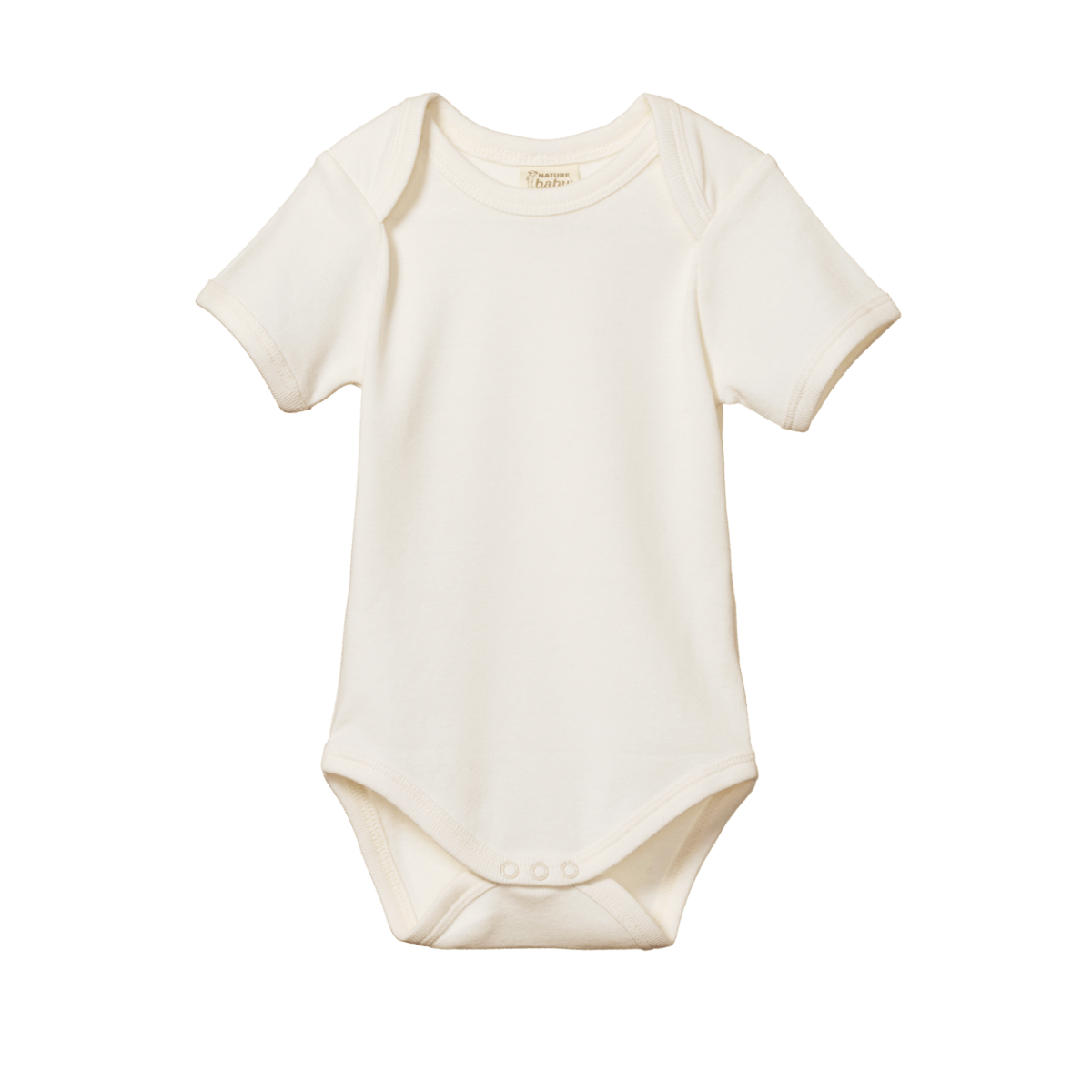 SHORT SLEEVE BODYSUIT | Natural-Web-front
