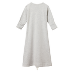 SLEEPING GOWN | Grey Marl Stripe-Web-hover
