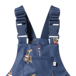 SPLASH OVERALLS | Best Friend Indigo Print-Extra Img - 1