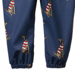 SPLASH OVERALLS | Best Friend Indigo Print-Extra Img - 2