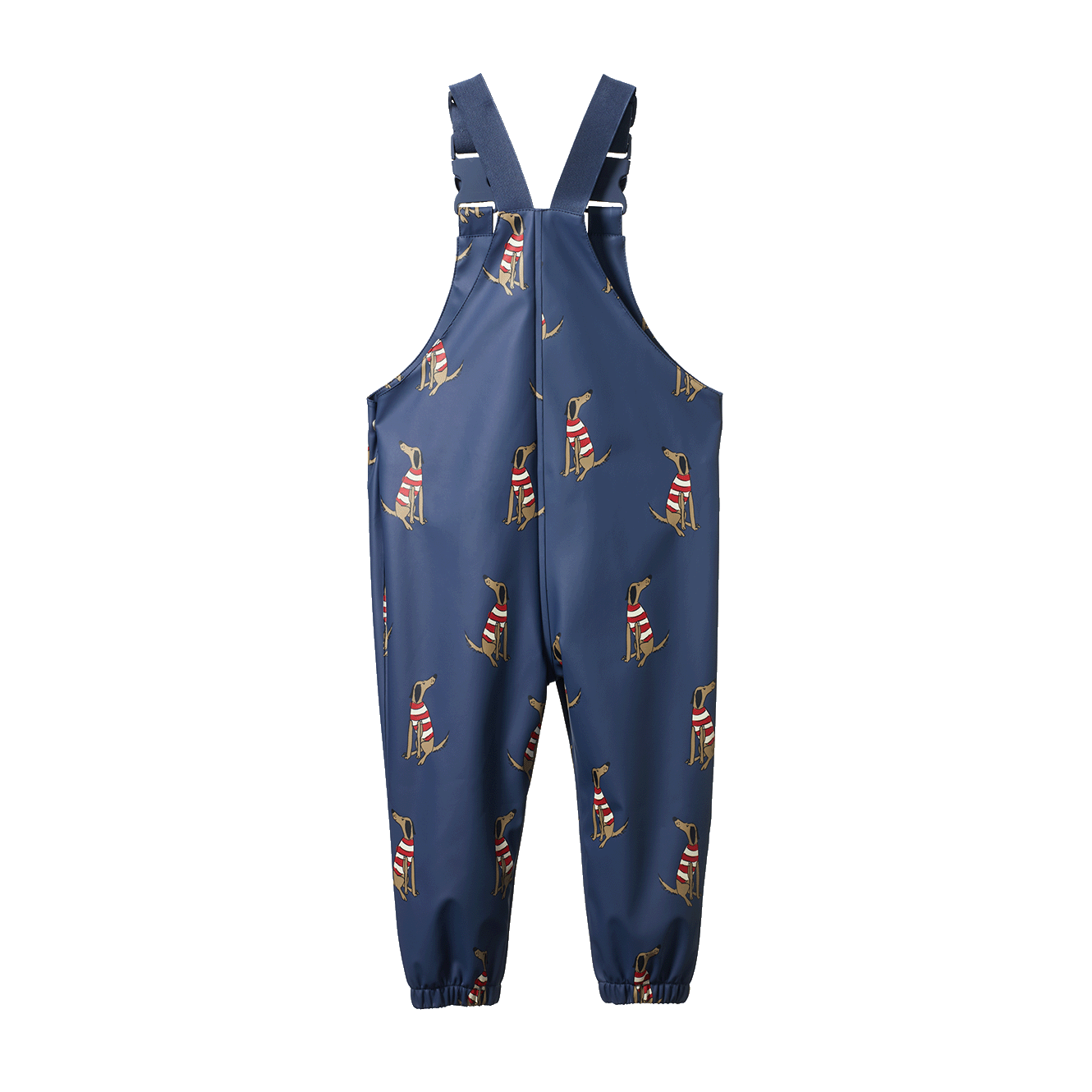 SPLASH OVERALLS | Best Friend Indigo Print-Extra Img - 3
