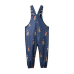 SPLASH OVERALLS | Best Friend Indigo Print-Extra Img - 3