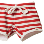 SPLASH SHORTS | Red Sea Stripe-Extra Img - 3