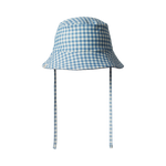 SPLASH SUNHAT | Blue Gingham-Web-front