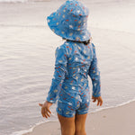 SPLASH SUNHAT | Blue Snorkel Print-Web-hover