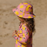 SPLASH SUNHAT | Lemmony Rose Print-Web-hover
