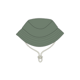 SPLASH SUNHAT | Olive-Web-front