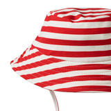 SPLASH SUNHAT | Red Sea Stripe-Extra Img - 2