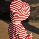 SPLASH SUNHAT | Red Sea Stripe-Web-hover