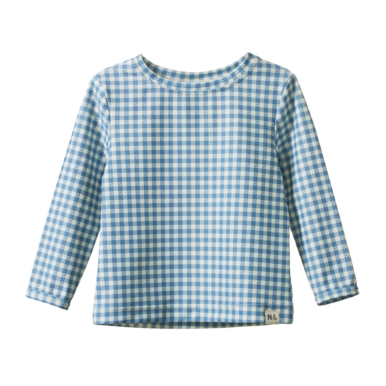 SPLASH TOP | Blue Gingham-Web-front