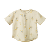SS CARAVAN SHIRT MUSLIN | Fish Fable Print-Web-front