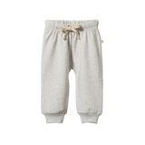 SUNDAY TRACK PANTS | Light Grey Marl-Web-front