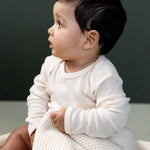 MER ESS L/S BODYSUIT POINTELLE | Natural-Extra Img - 2