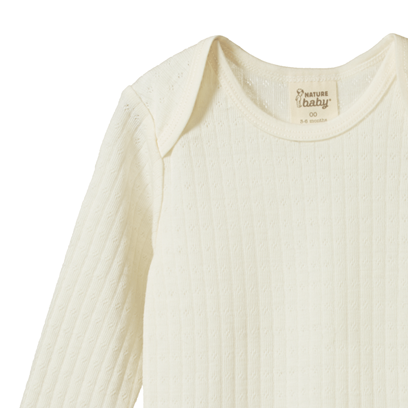 MER ESS L/S BODYSUIT POINTELLE | Natural-Extra Img - 4
