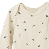 L/S BODYSUIT POINTELLE | Winter Berry Print-Extra Img - 4