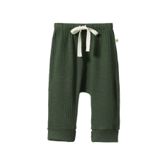 MER ESS D/S PANTS POINTELLE | Thyme-Web-front
