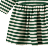 L/S TWIRL DRESS | Eden Sea Stripe-Extra Img - 2