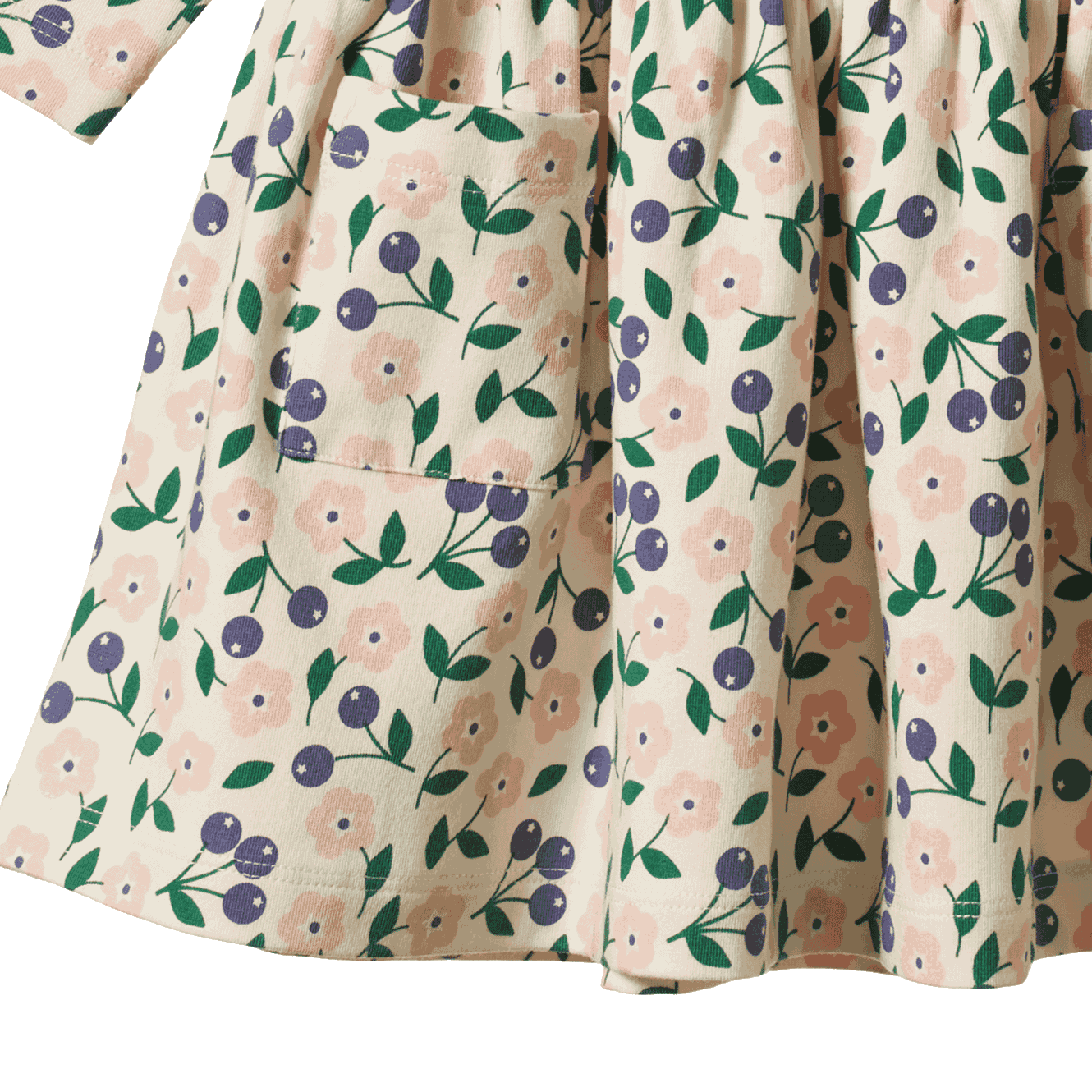 L/S TWIRL DRESS | Grande Briarwood Print-Extra Img - 4