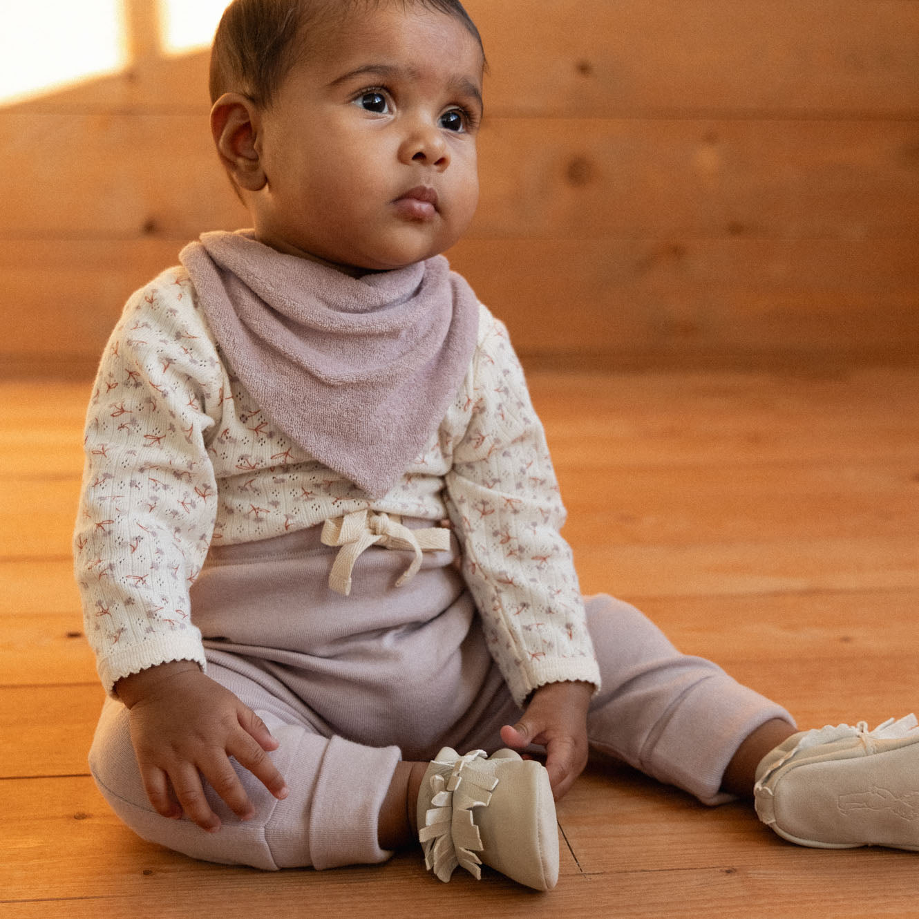 TRIANGLE BIB TERRY | Lilac-Web-hover