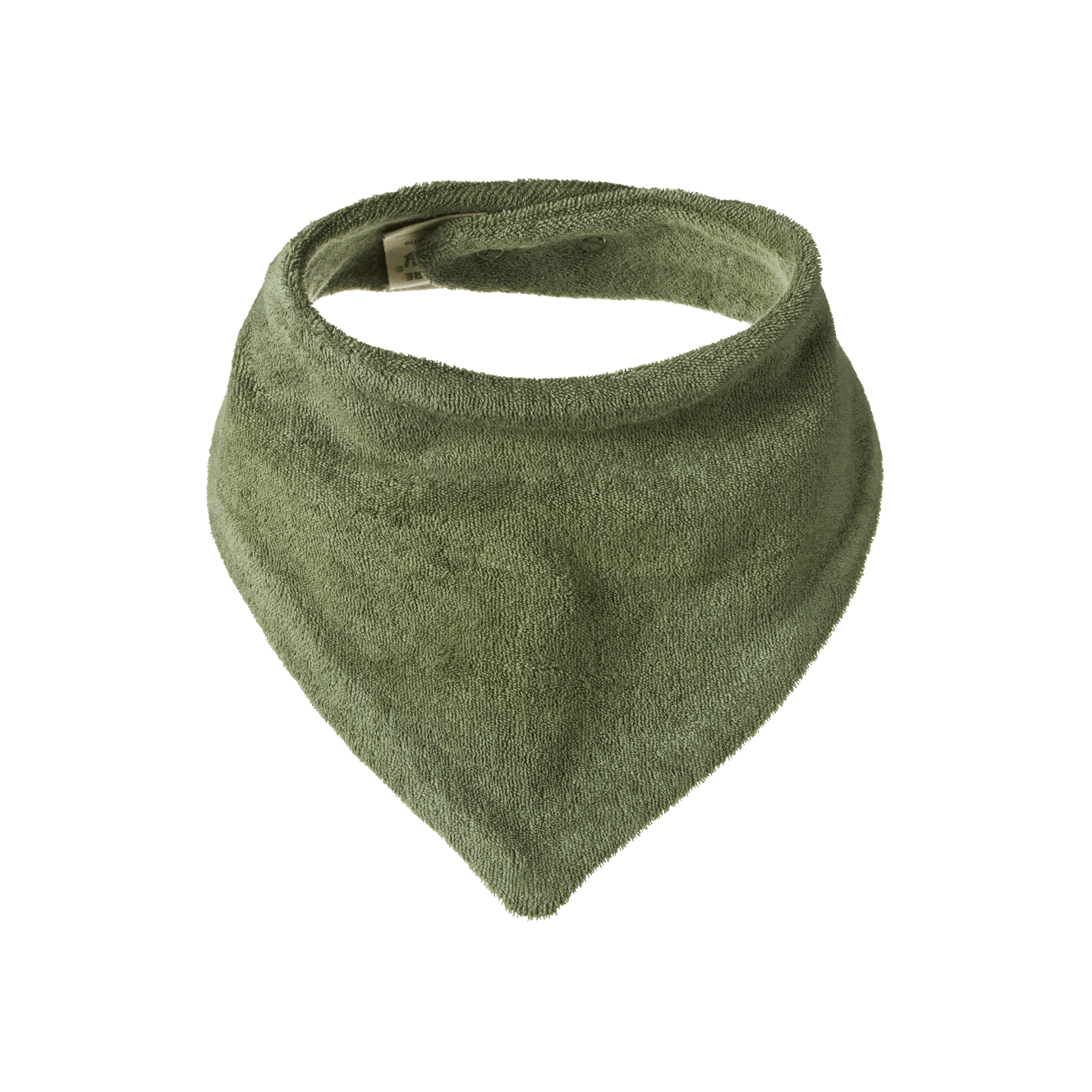 TRIANGLE BIB TERRY | Nettle-Web-front