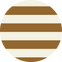 Toffee_Bold_Stripe_AW25_Swatch - Nature Baby