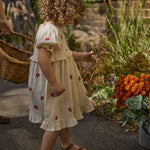 VALENTINA DRESS | Red Flora-Extra Img - 1
