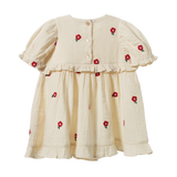 VALENTINA DRESS | Red Flora-Extra Img - 4